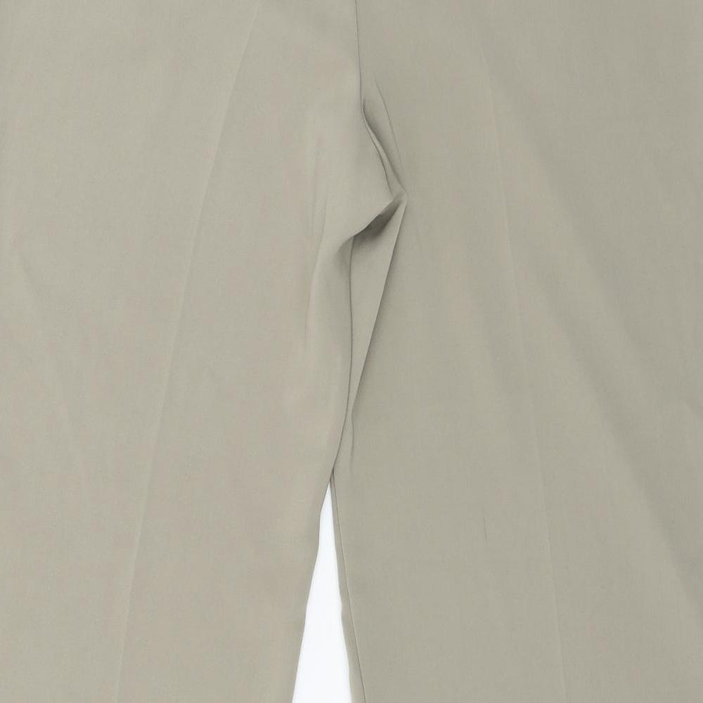Marks and Spencer Womens Grey Trousers Size 34 in L29 in
