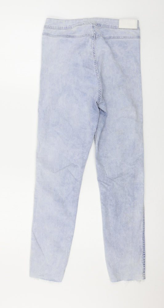 H&M Womens Blue Denim Skinny Jeans Size 30 in L26 in