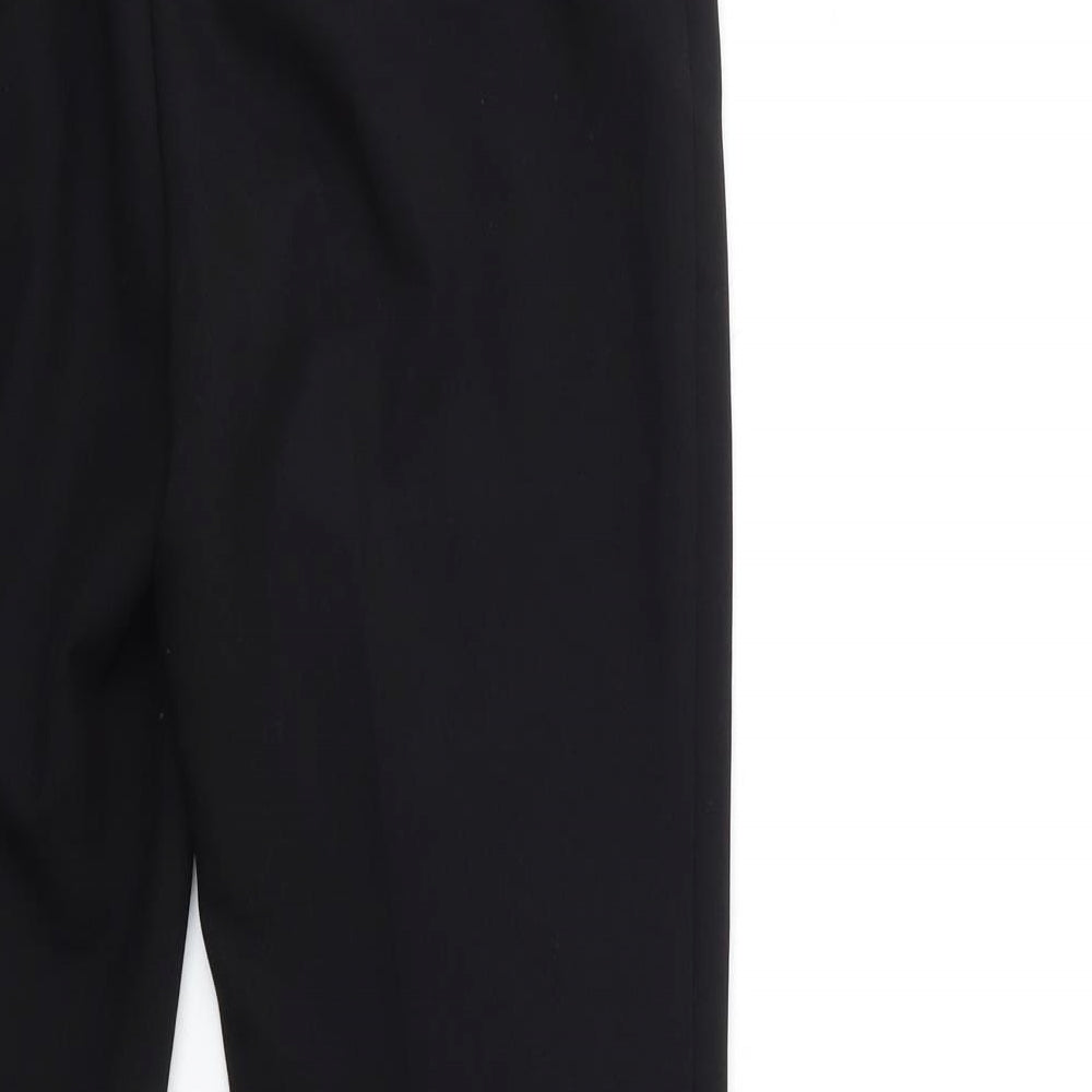 New Look Womens Black Trousers Size 8 L30 in