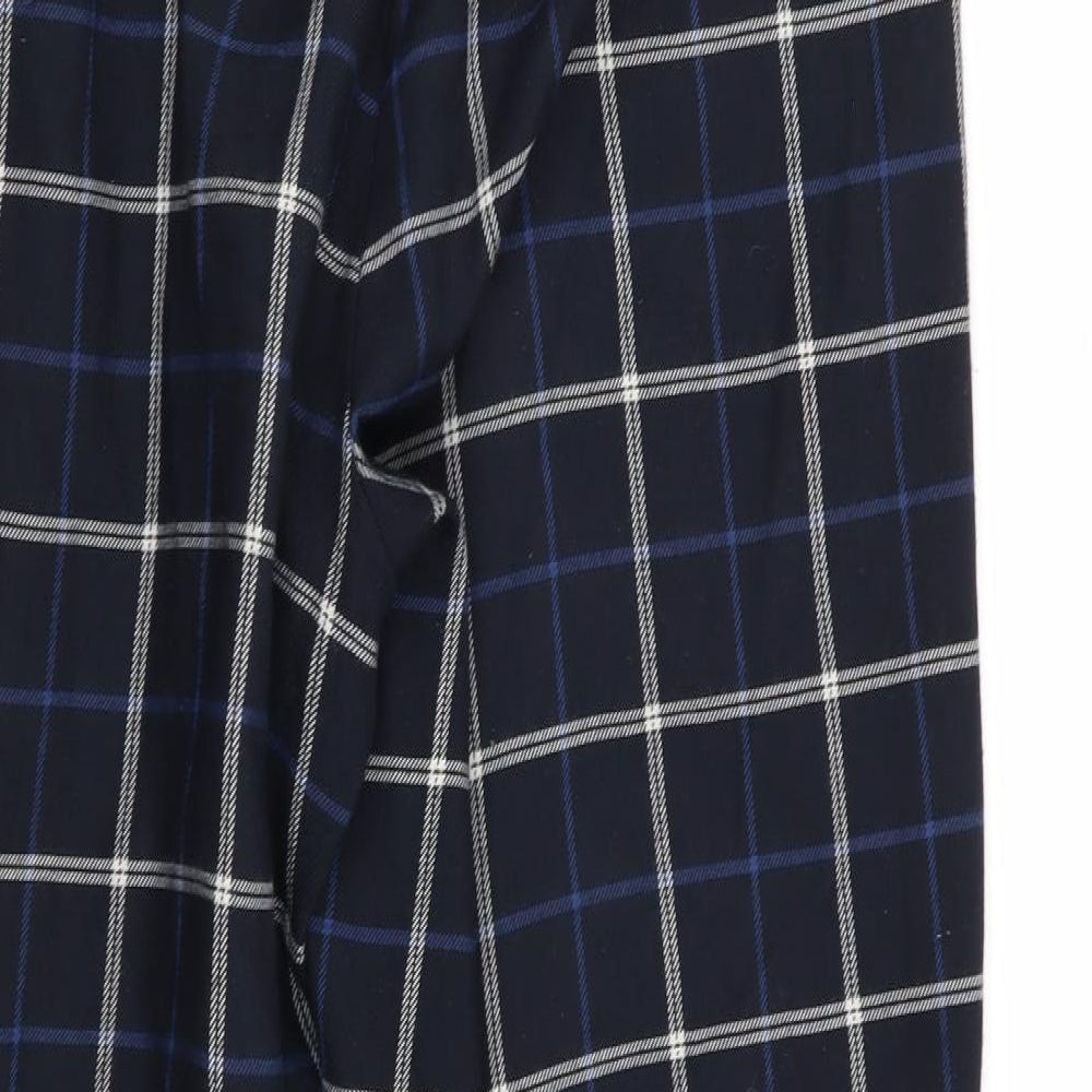 F&F Womens Multicoloured Check Trousers Size 10 L28 in