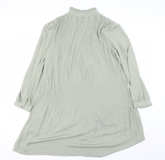Uni girl Womens Green T-Shirt Dress Size S