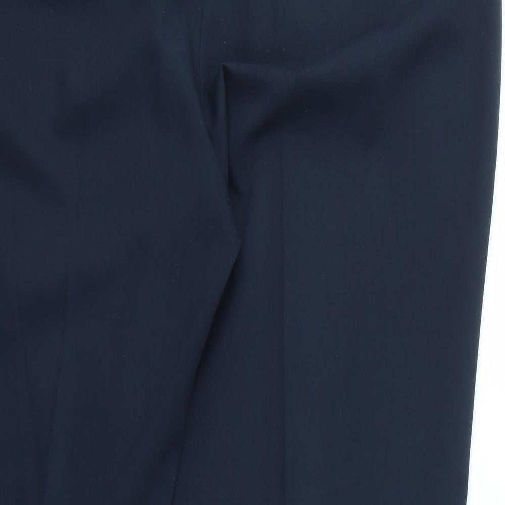 Dorothy Perkins Womens Blue Trousers Size 14 L26 in