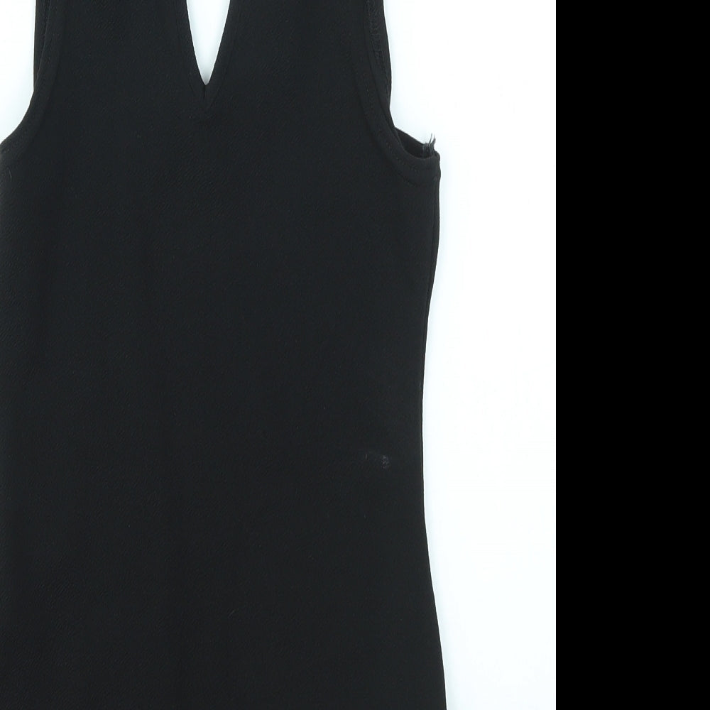 Primark Womens Black Bodysuit One-Piece Size 8