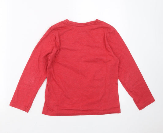 Primark Boys Red Basic T-Shirt Size 8-9 Years - football