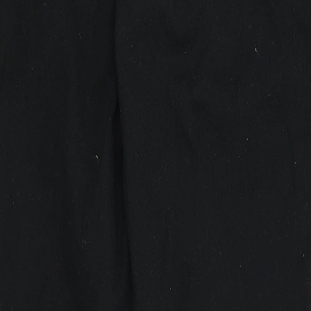 Dimension Mens Black Trousers Size 31 in L32 in