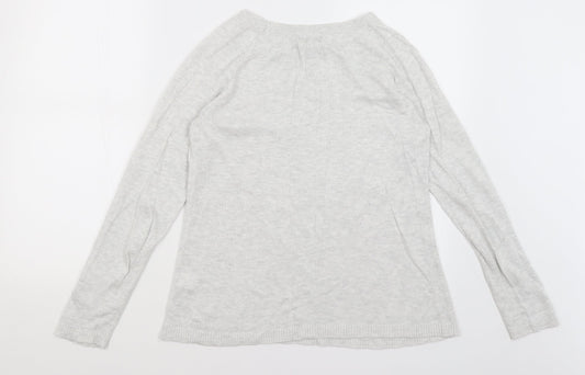Gap Mens Grey Pullover Jumper Size S