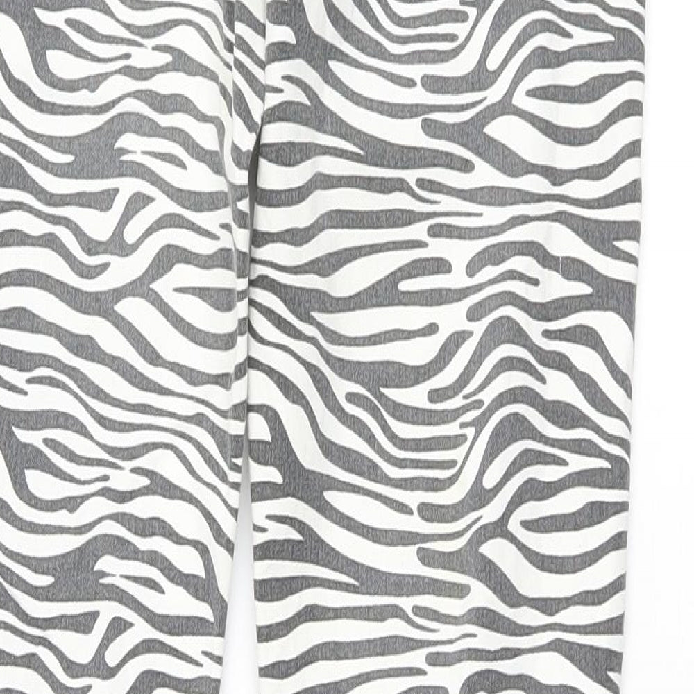 Terranova Womens Multicoloured Animal Print Skinny Jeans Size S L30 in