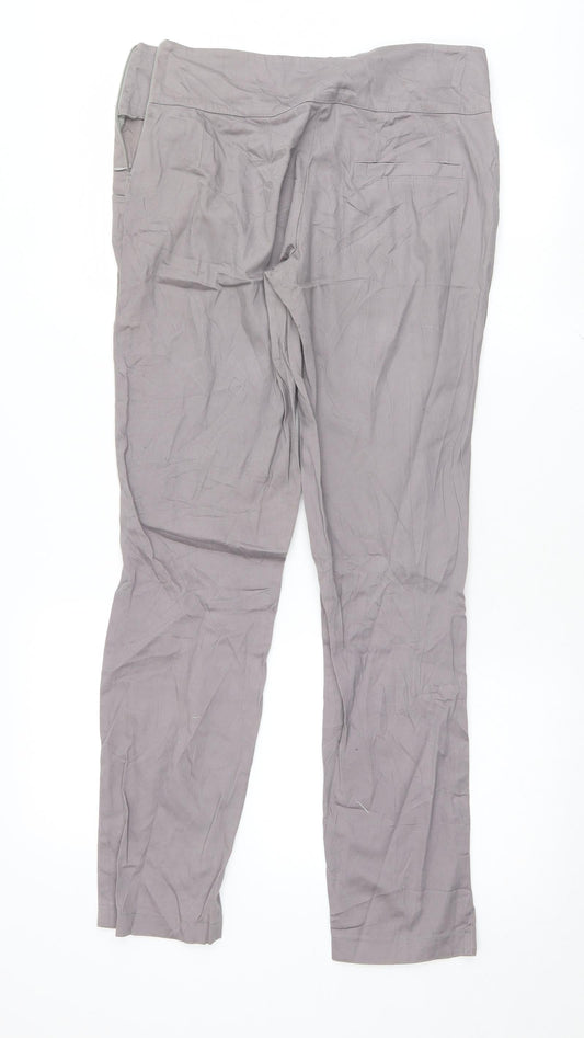 spodnie Womens Grey Trousers Size 10 L30 in