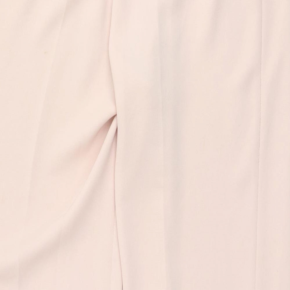 Preworn Womens Pink Trousers Size 33 in L30.5 in