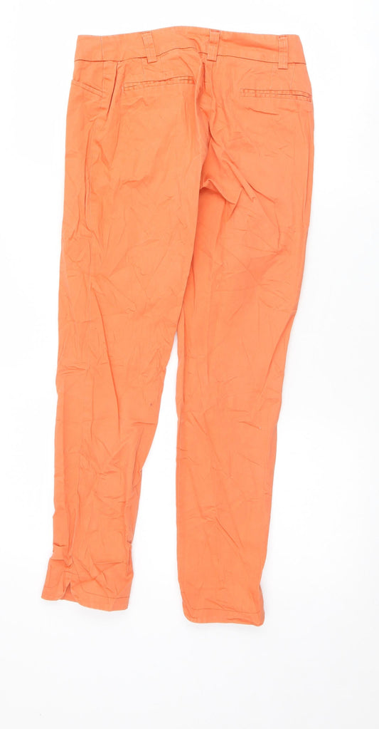 valerio studio Womens Orange Sweatpants Trousers Size 8 L26 in