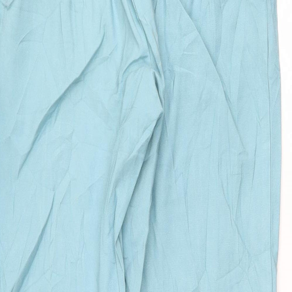 ESMARA Womens Blue Trousers Size 10 L25 in