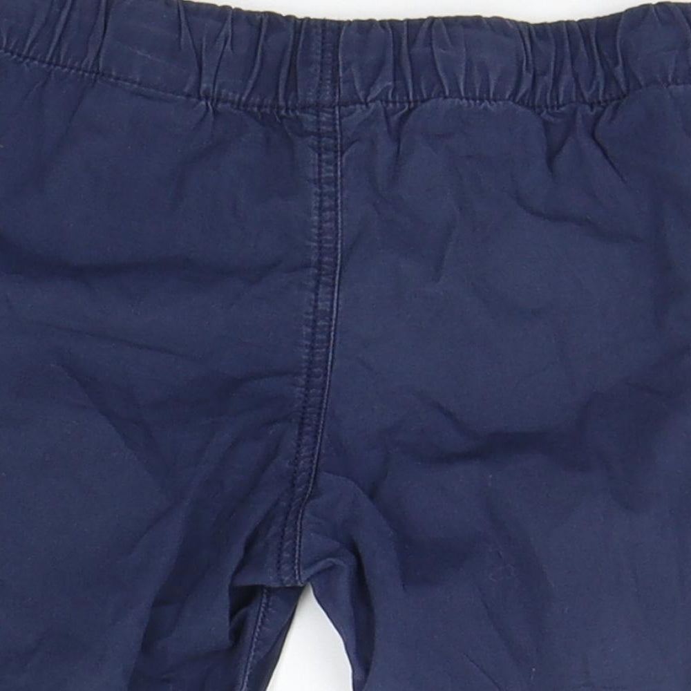 H&M Boys Blue Chino Shorts Size 2-3 Years