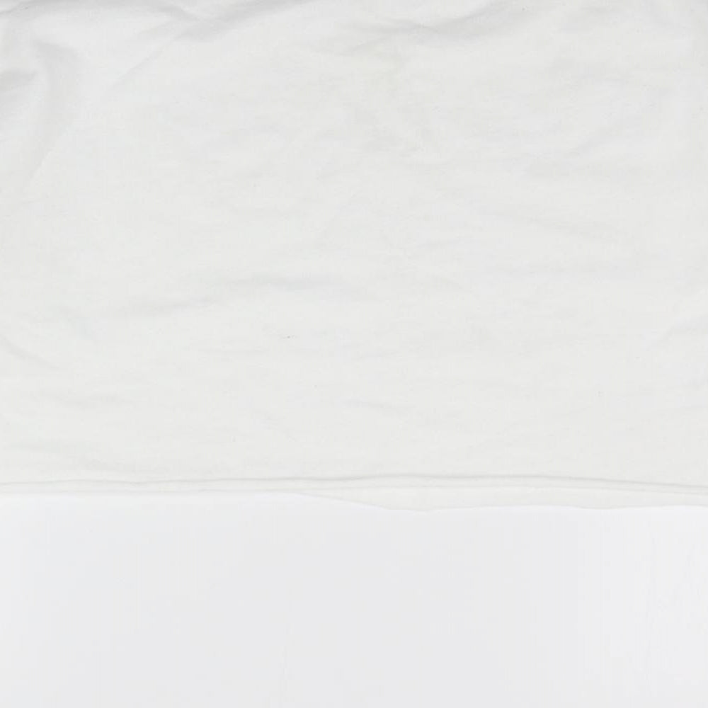 I SAW IT FIRST Womens White Pullover Jumper Size 8
