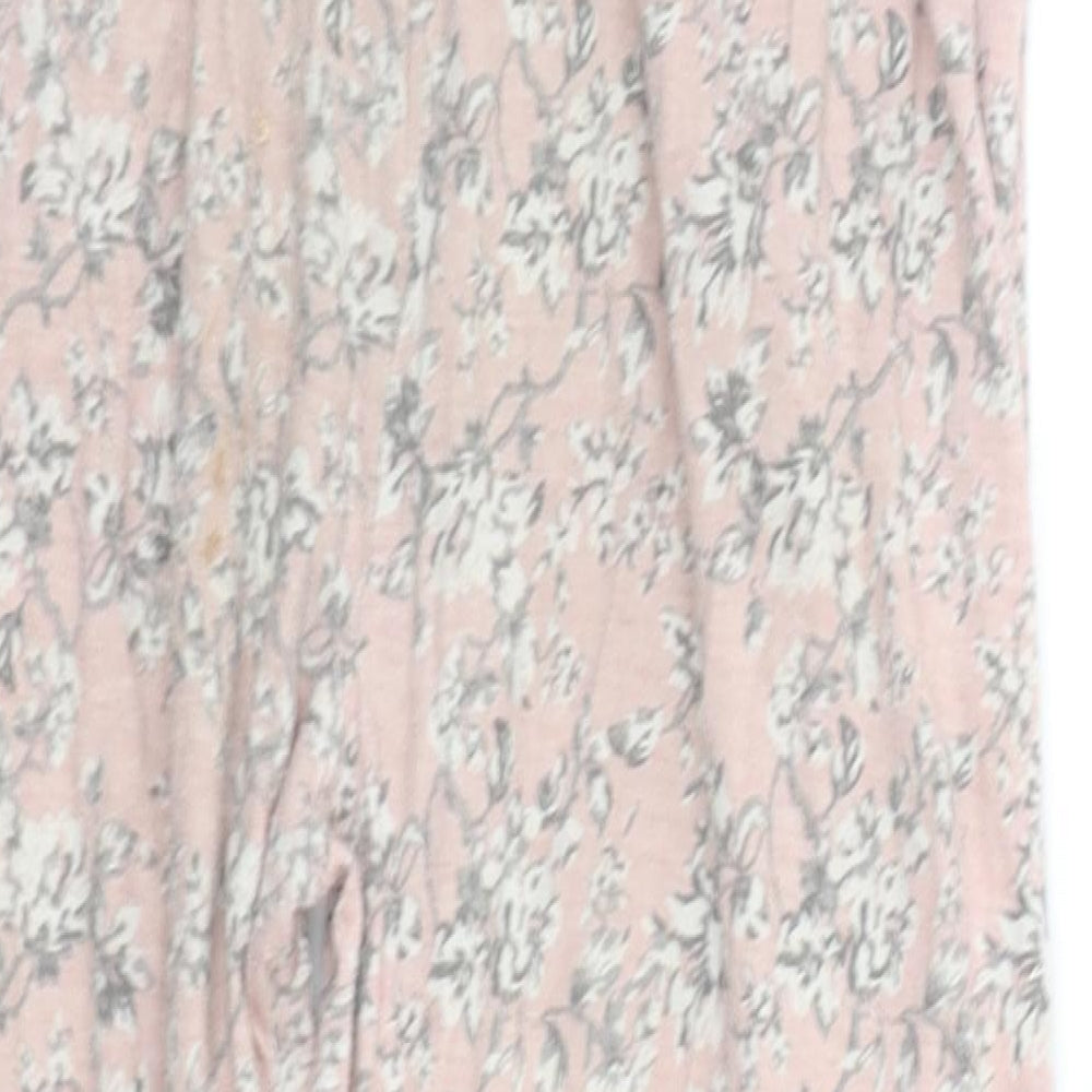Intimo Womens Pink Floral Top Lounge Pants