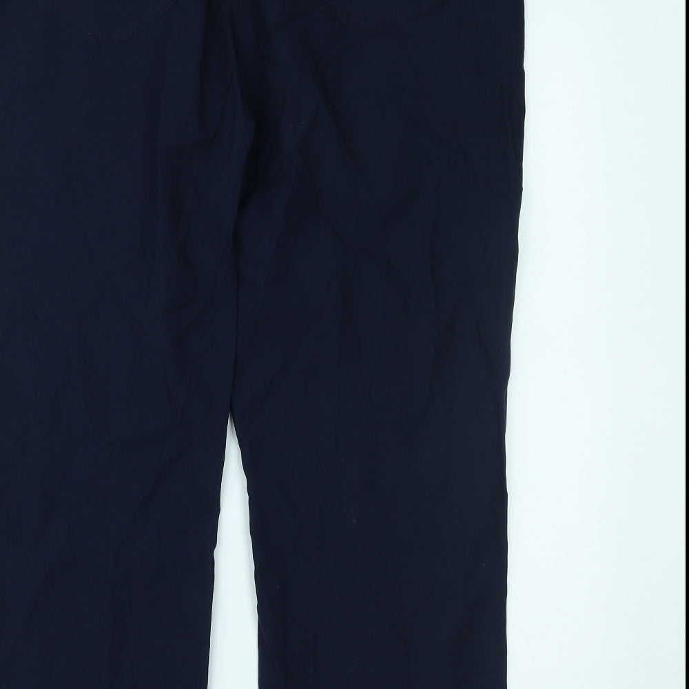 Preworn Womens Blue Trousers Size 20 L23 in