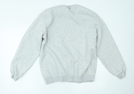 H&M Mens Grey Pullover Jumper Size L