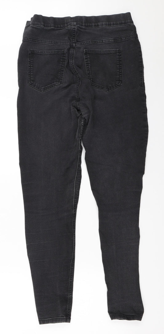 Preworn Womens Black Jegging Jeans Size 28 in L28 in