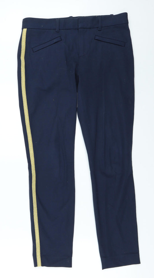 Gap Womens Blue Trousers Size 4 L28 in