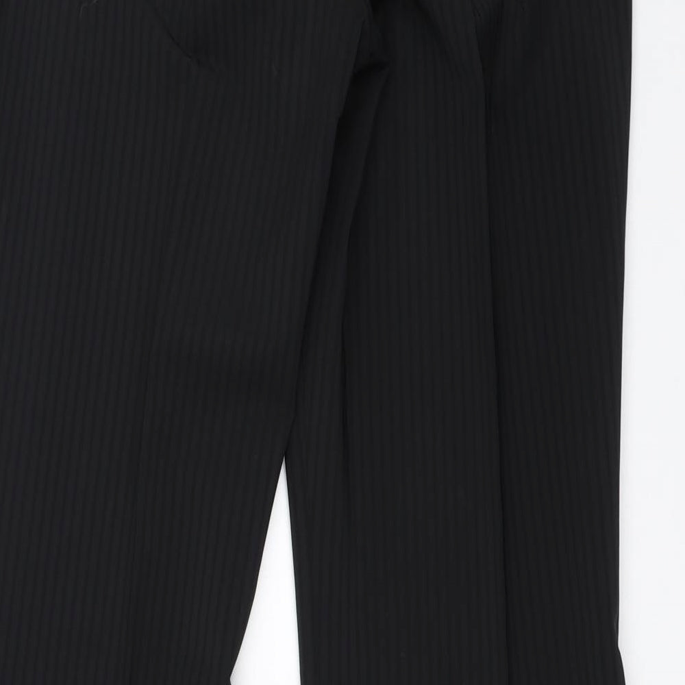 Marks and Spencer Womens Black Trousers Size 12 L30 in