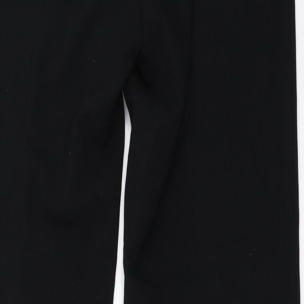 Marks and Spencer Womens Black Trousers Size 14 L30 in