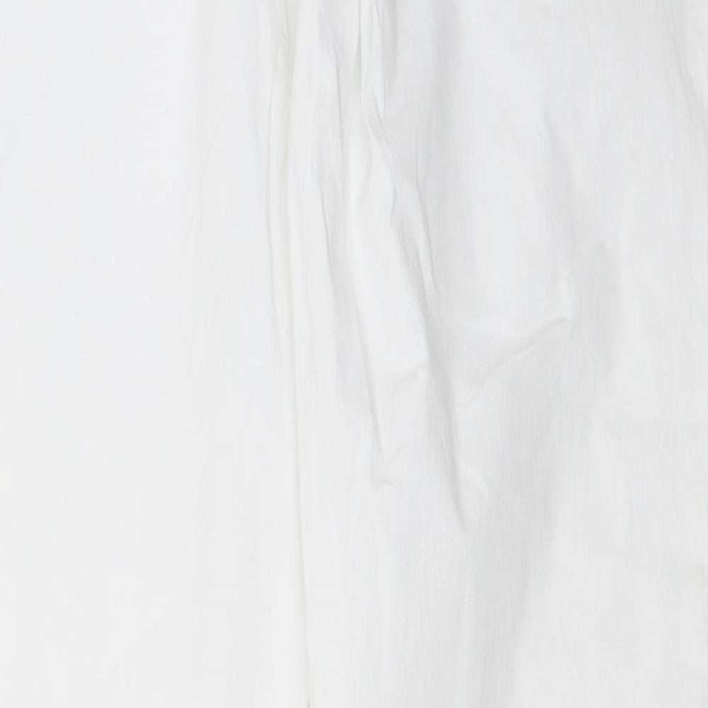Kingshill Womens White Trousers Size 12 L31 in