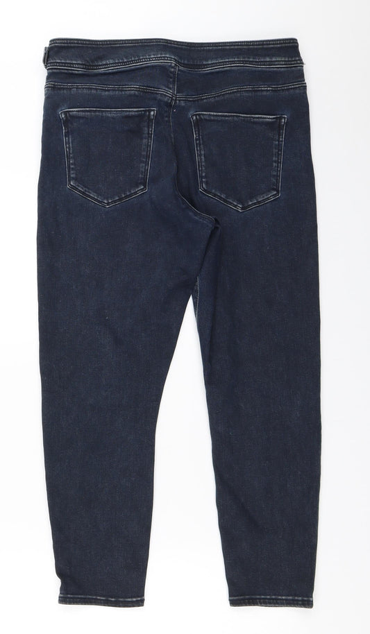 ASOS Womens Blue Skinny Jeans Size 30 in L26 in