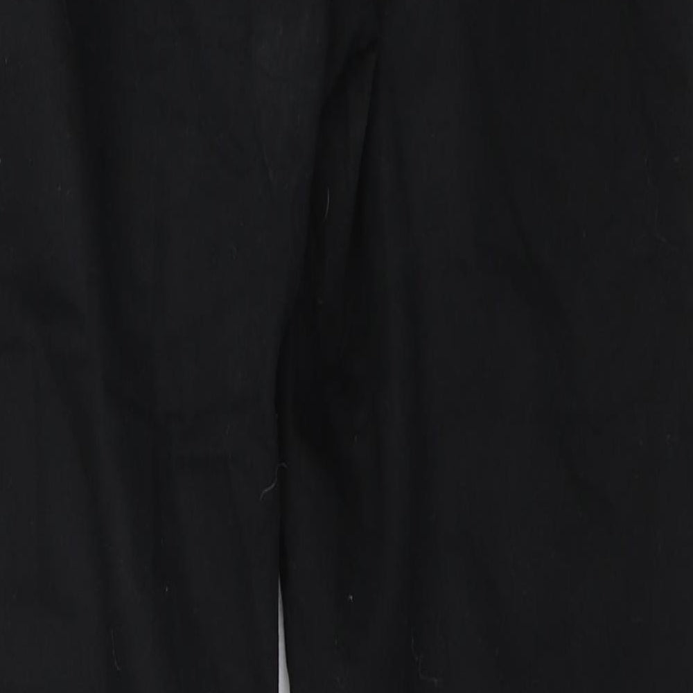 H&M Womens Black Trousers Size 34 L27 in