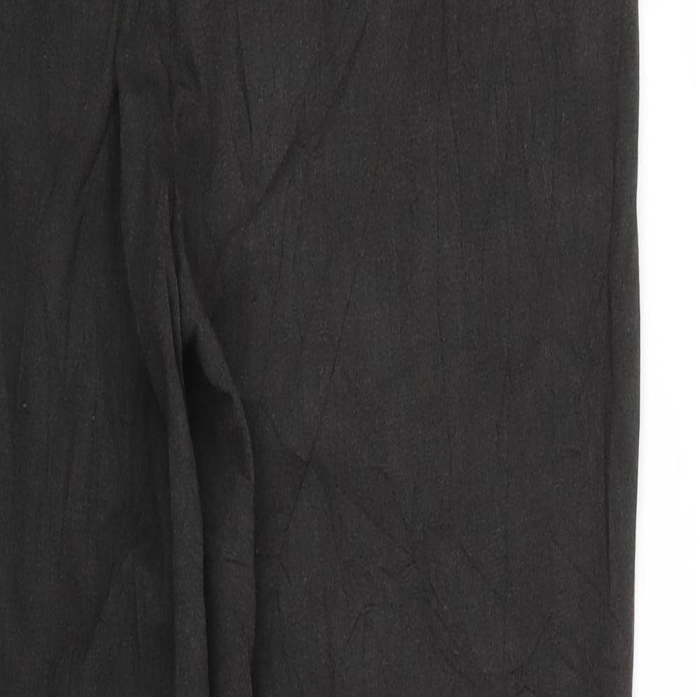 Marks and Spencer Womens Black Trousers Size 14 L28 in