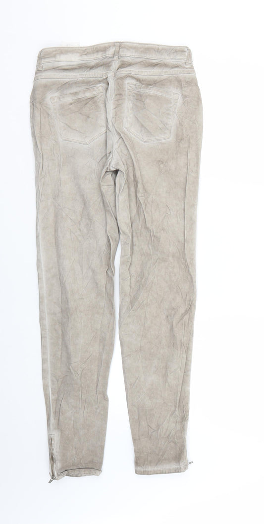 Colours of The World Womens Beige Skinny Jeans Size 10 L27 in