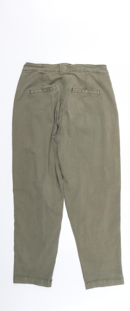 Dorothy Perkins Womens Green Straight Jeans Size 10 L25 in