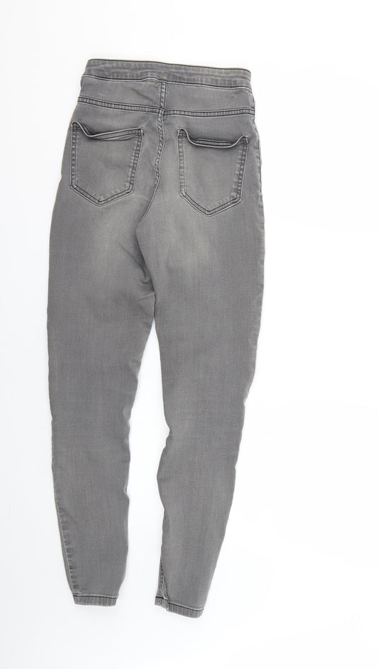 Marks and Spencer Womens Grey Skinny Jeans Size 8 L26 in