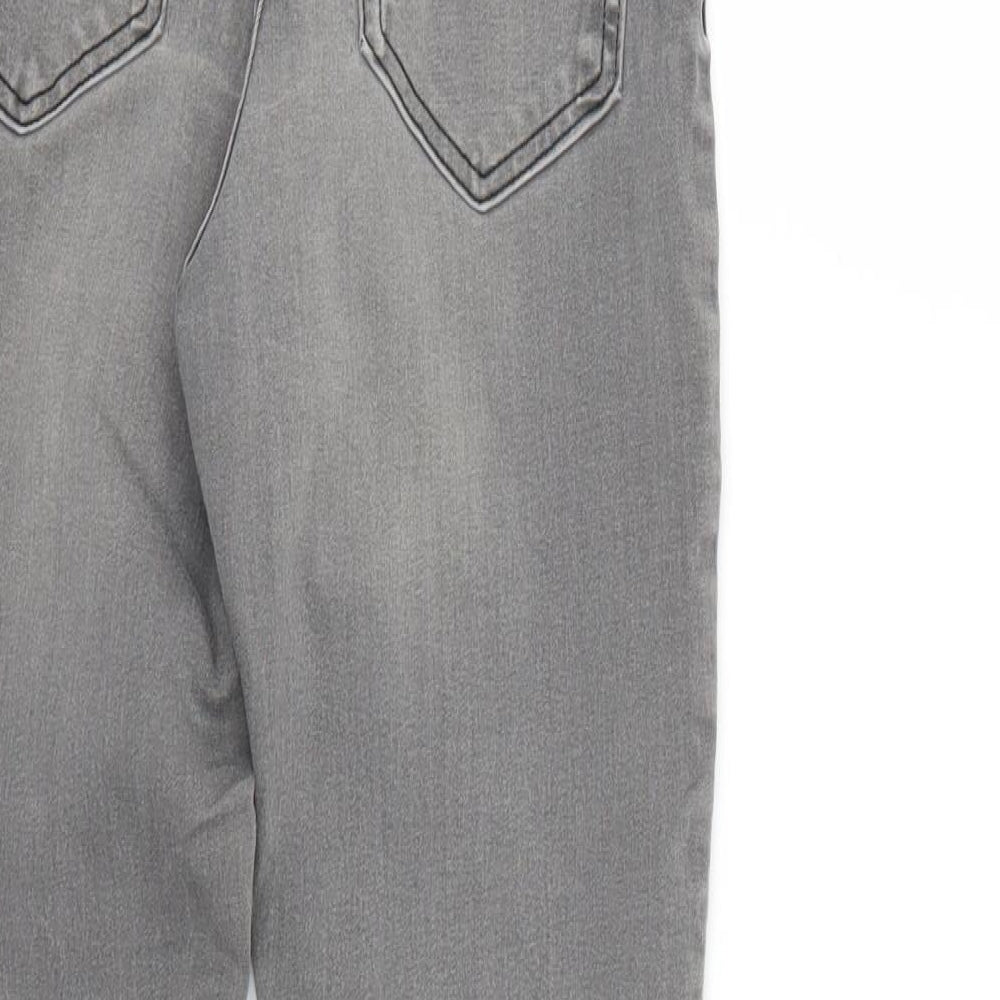 Marks and Spencer Womens Grey Skinny Jeans Size 8 L26 in