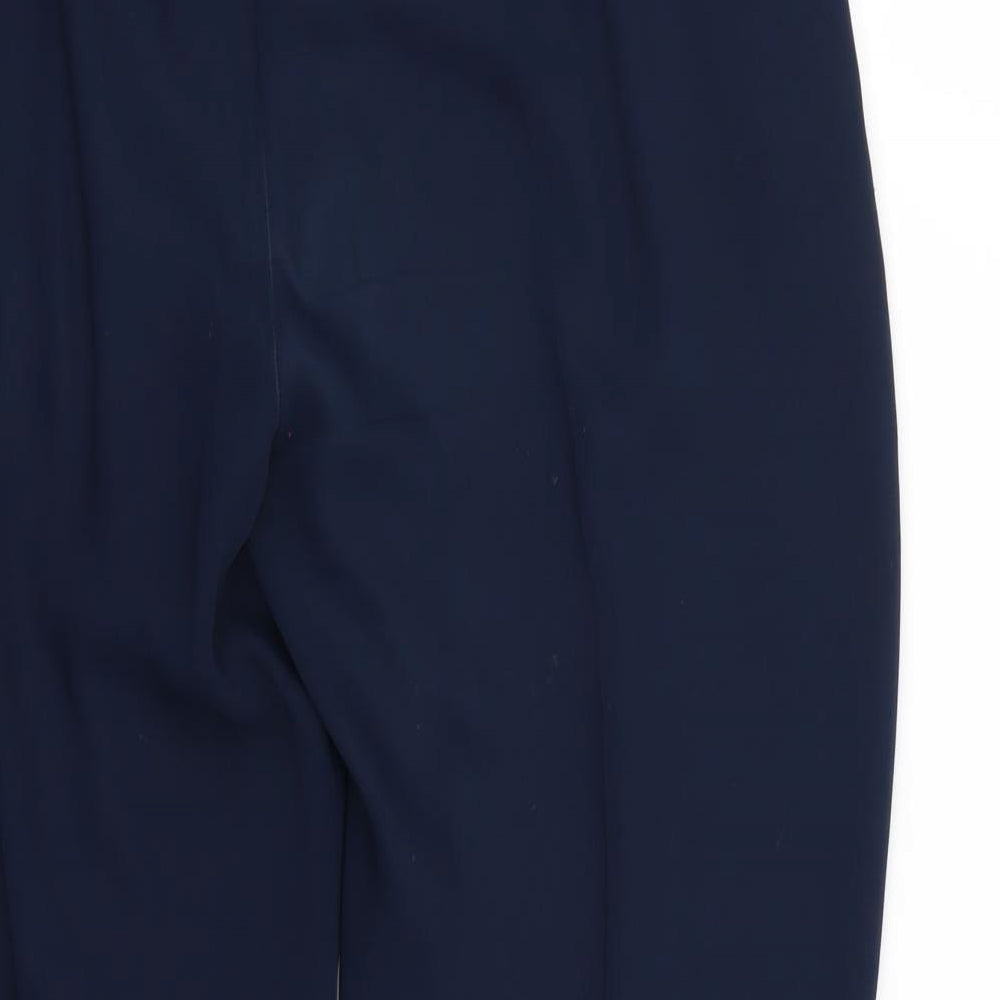 Marks and Spencer Womens Blue Trousers Size 14 L24 in