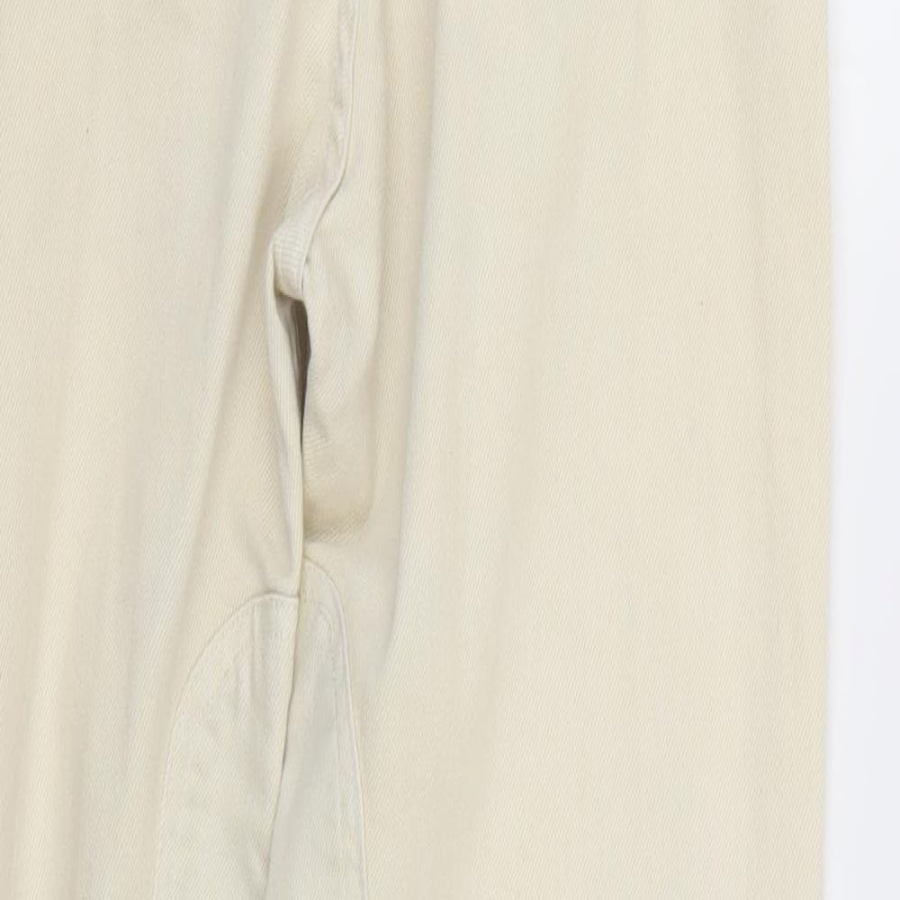 SPLASH Womens Beige Skinny Jeans Size 12 L32 in