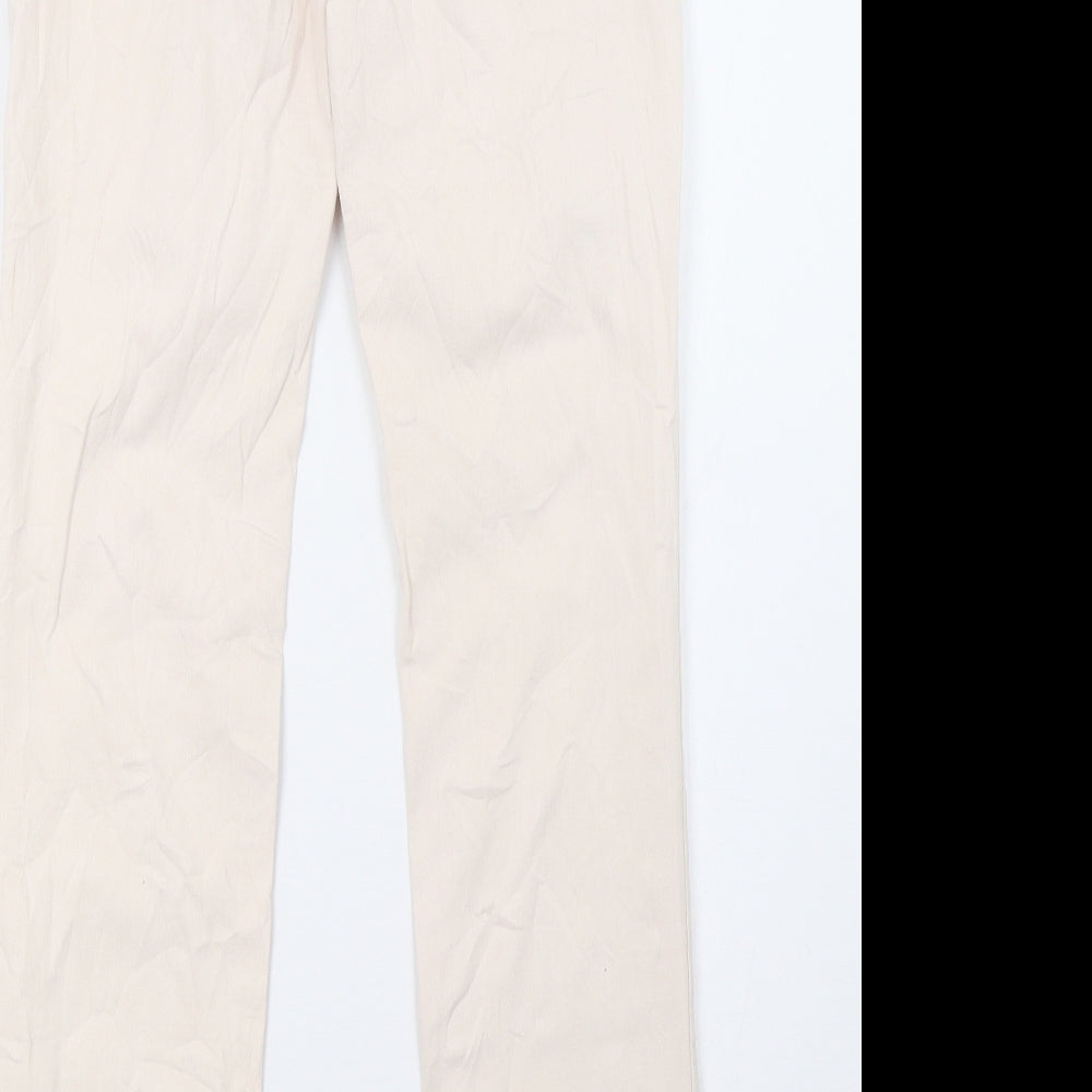 Gerry Weber Womens Pink Denim Straight Jeans Size 12 L32 in