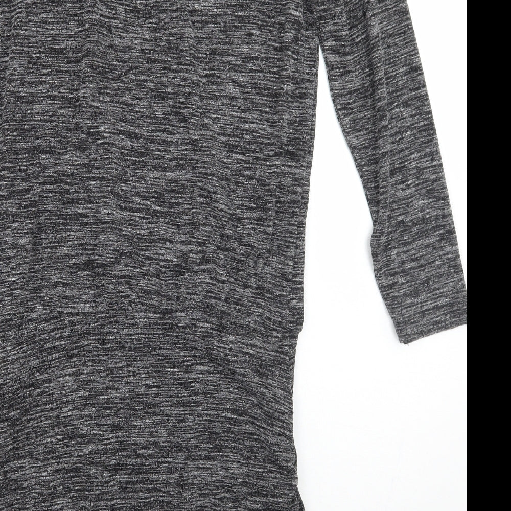 Brand and care label for Roman women’s grey a-line, size UK 12