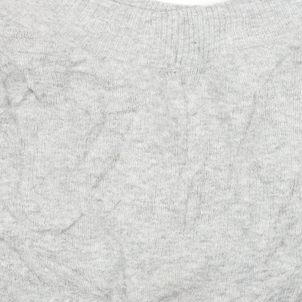 H&M Womens Grey Pullover Jumper Size M