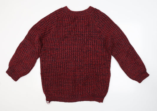 Preworn Mens Red Pullover Jumper
