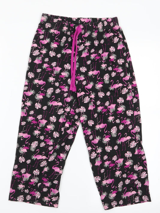 George Girls Pink Animal Print Pyjama Pants Size 4-5 Years - Flamingo Graphic