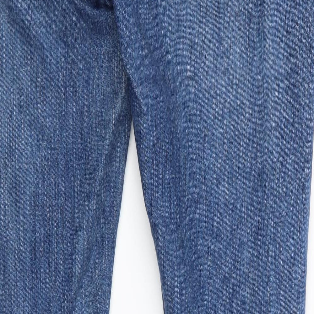 Topshop Mens Blue Straight Jeans Size 26 in L30 in