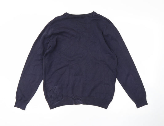 George Boys Blue Pullover Sweatshirt Size 11-12 Years
