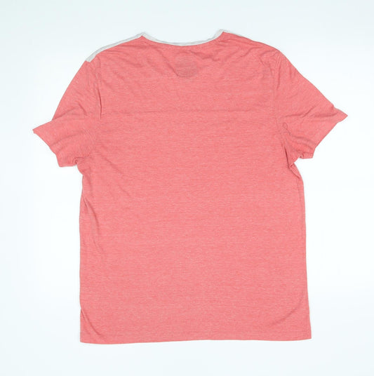 burton menswear Mens Pink T-Shirt Size L