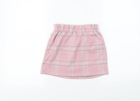 Primark Girls Pink A-Line Skirt Size 5-6 Years