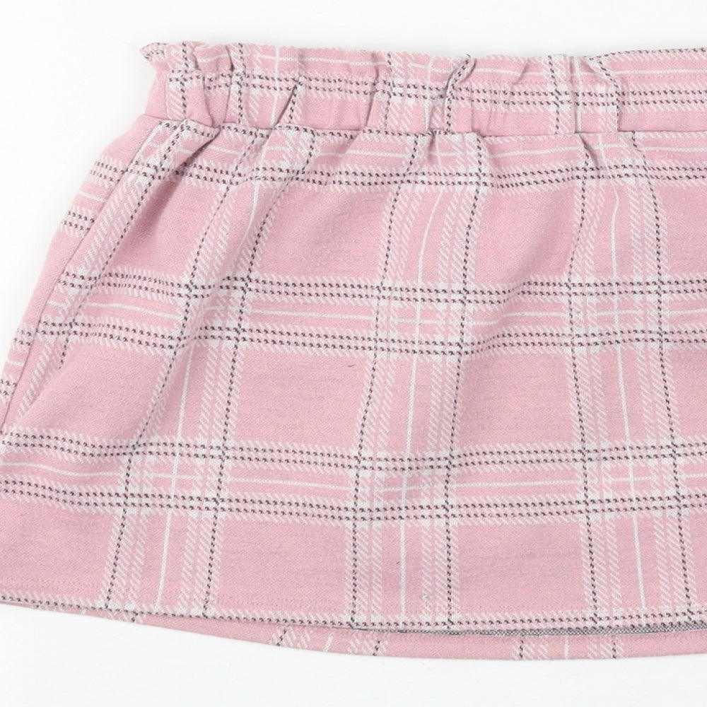 Primark Girls Pink A-Line Skirt Size 5-6 Years