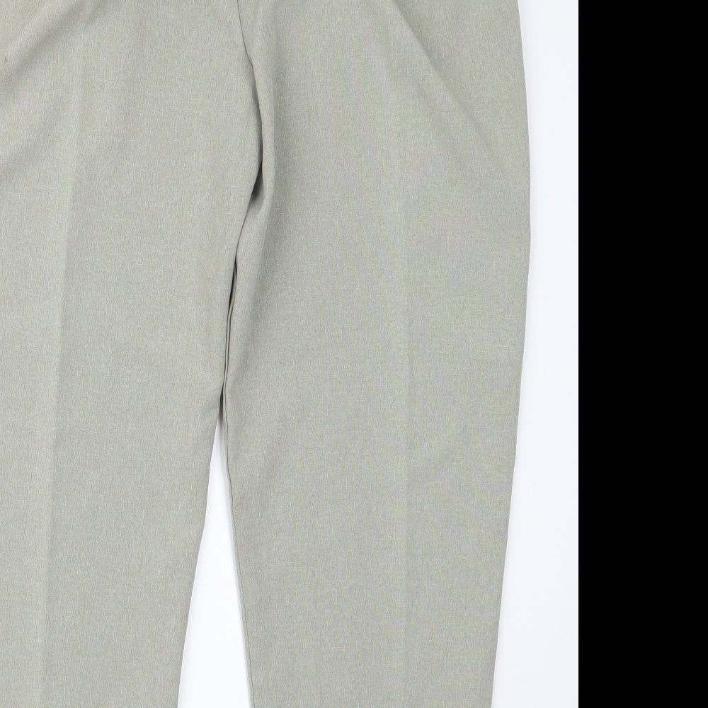 Preworn Womens Green Trousers Size 29 in L24.5 in