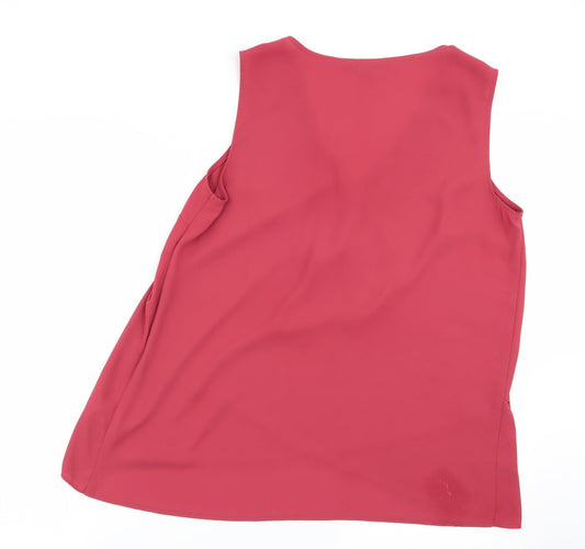 NEXT Womens Brown Basic Blouse Size 14