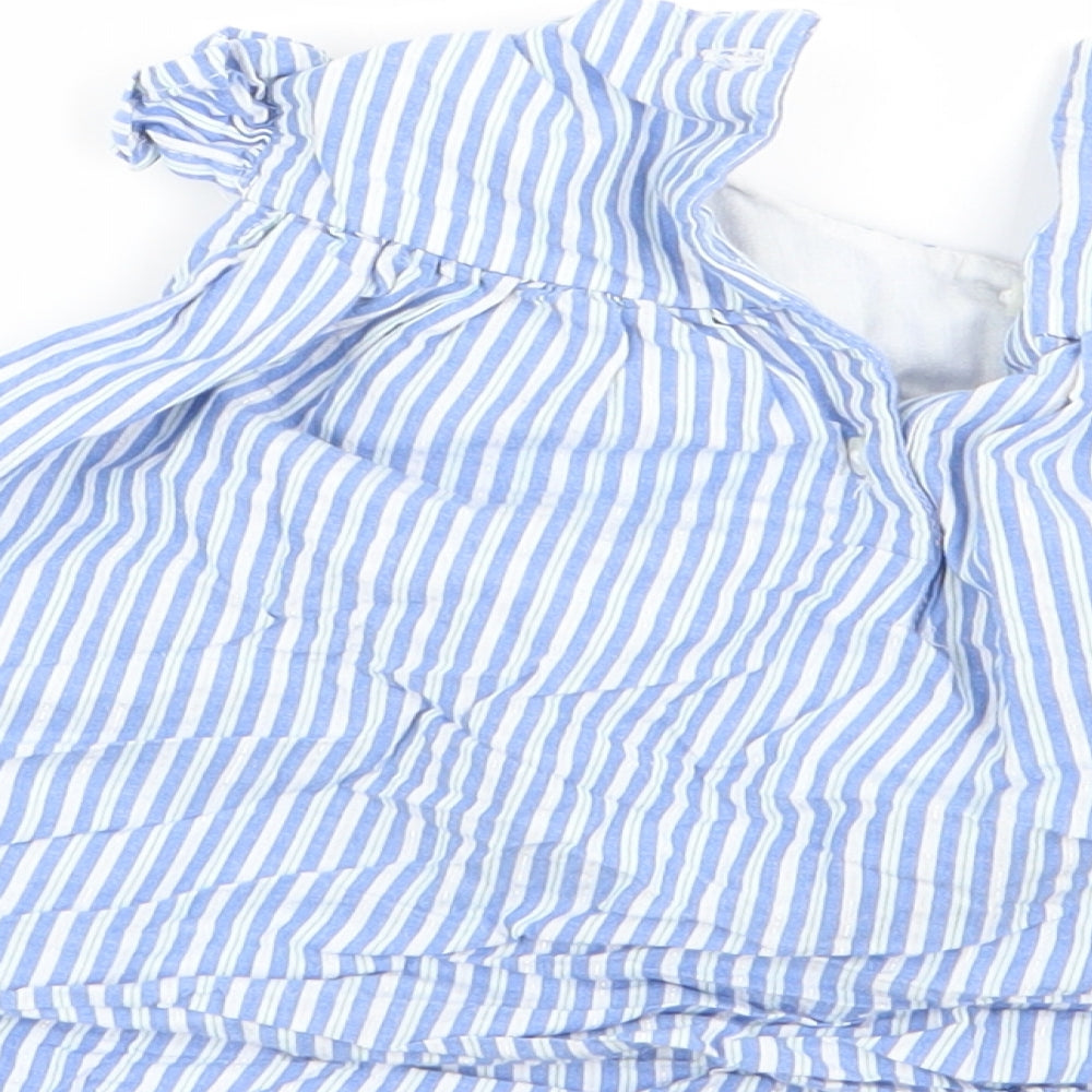 Nutmeg Girls Multicoloured Striped Fit & Flare Size 6-9 Months