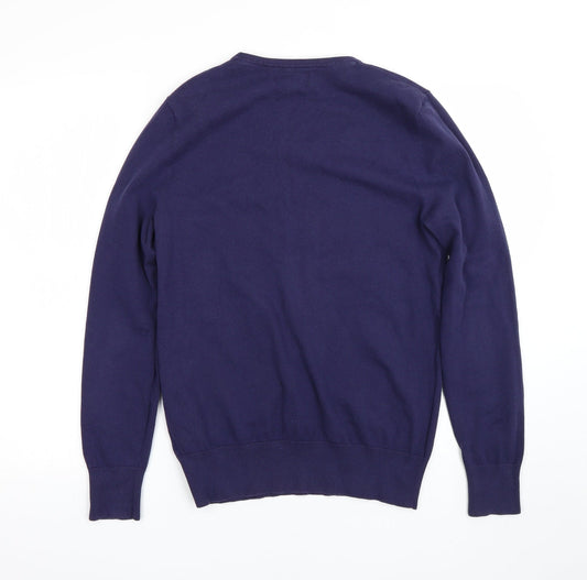 Burton men Mens Blue Pullover Jumper Size M