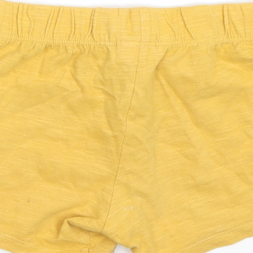 Fred & flo Girls Yellow Sweatpants Trousers Size 18-24 Months - Shorts