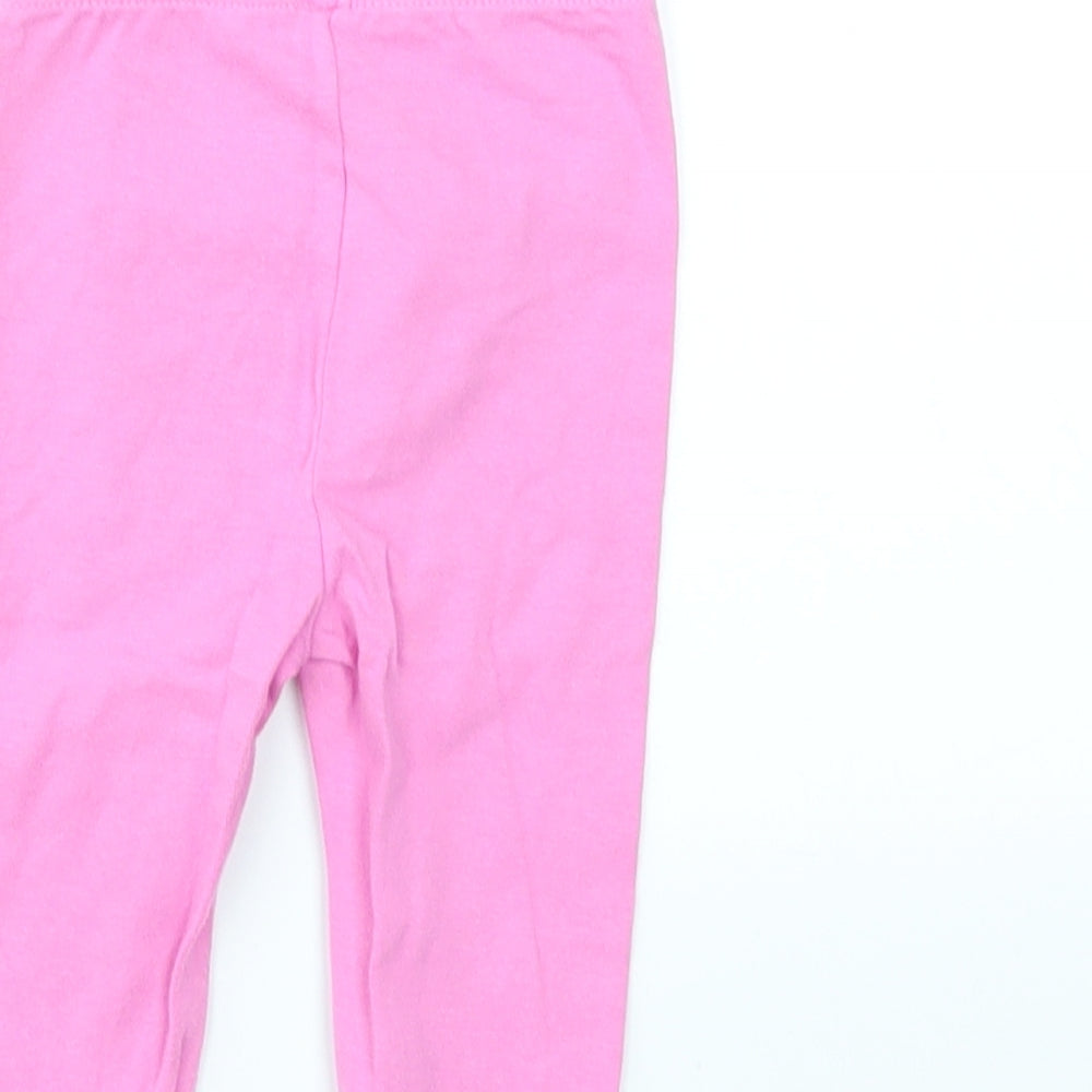George Girls Pink Capri Leggings Size 3-6 Months